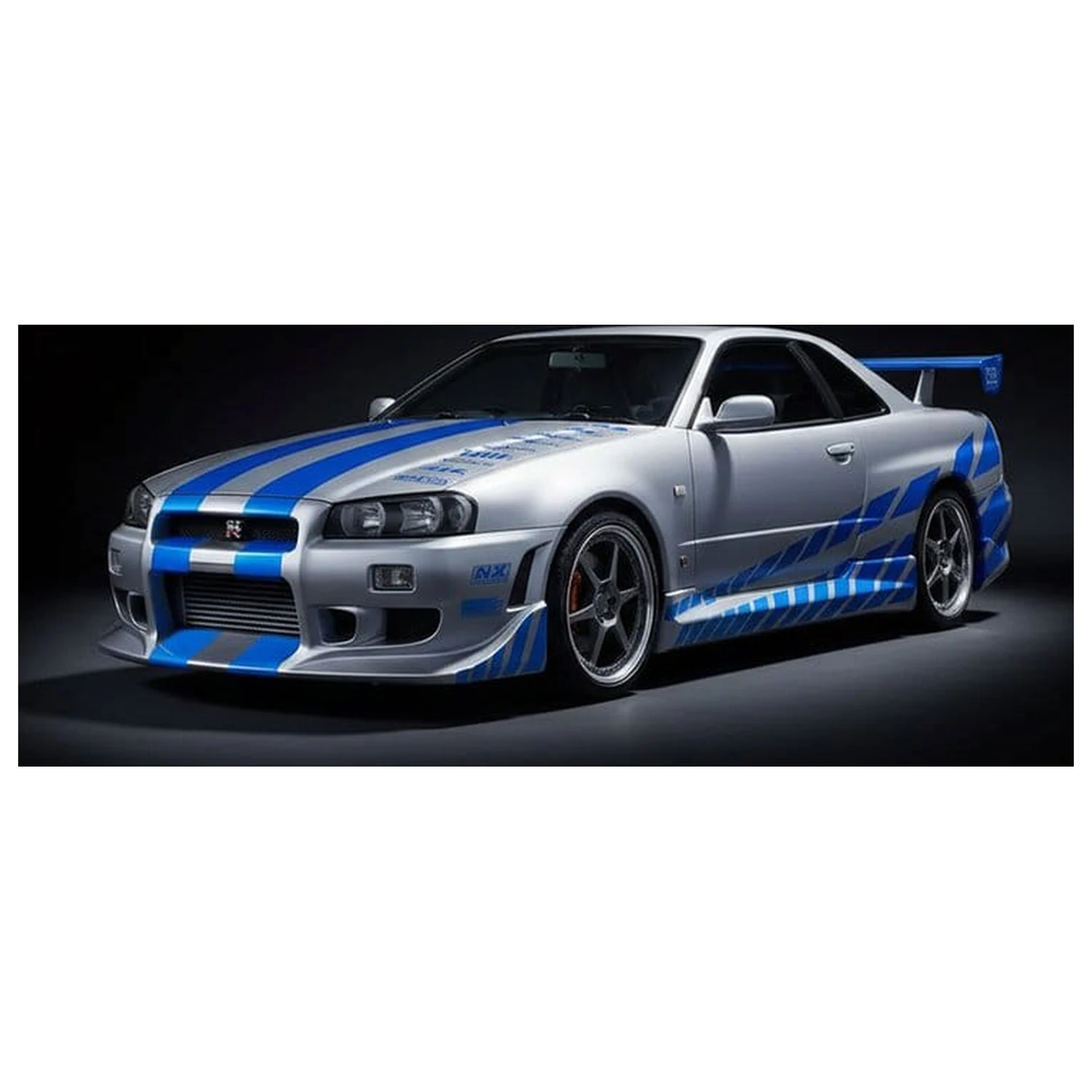 Fast & Furious Model Kit Brian's 1999 Nissan Skyline GT-R fotografija izdelka