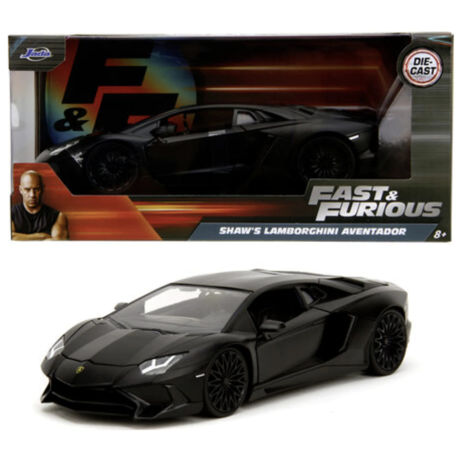 Fast & Furious Shawov Lamborghini Aventador 1:24 fotografija izdelka