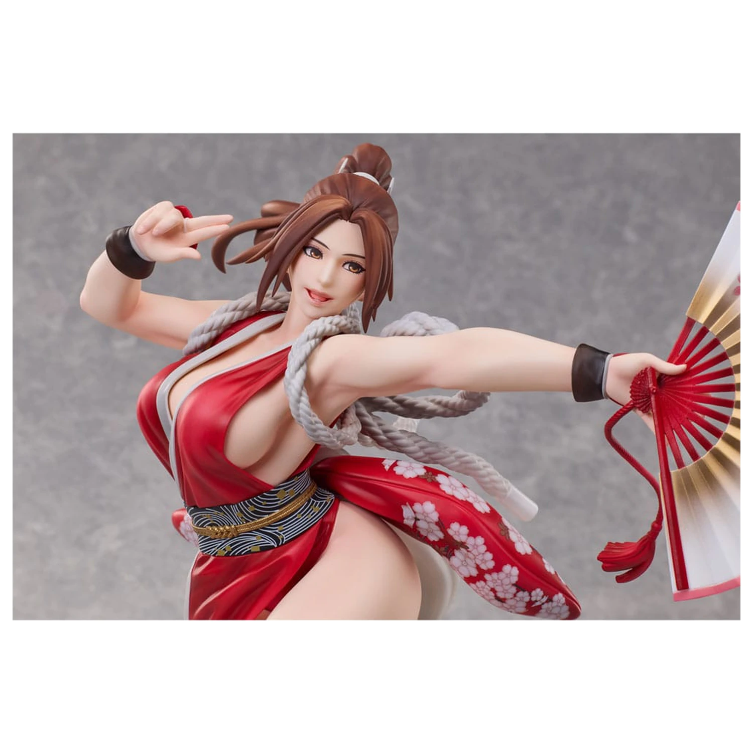 Fatal Fury: City of the Wolves B-Style PVC kip 1/4 Mai Shiranui: Dance of the Cherry Blossom Storm Suzaku 40 cm fotografija izdelka