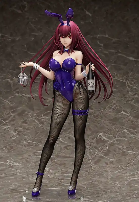 Fate/Grand Order PVC Kip 1/4 Scathach: Sashi Ugatsu Zajčica Ver. 44 cm (ponatis) fotografija izdelka