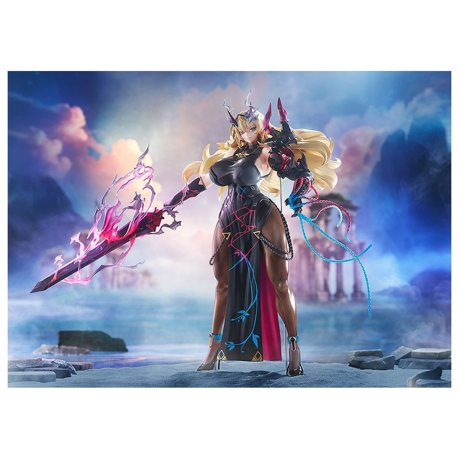 Fate/Grand Order PVC kip 1/7 Saber/Barghest 32 cm fotografija izdelka