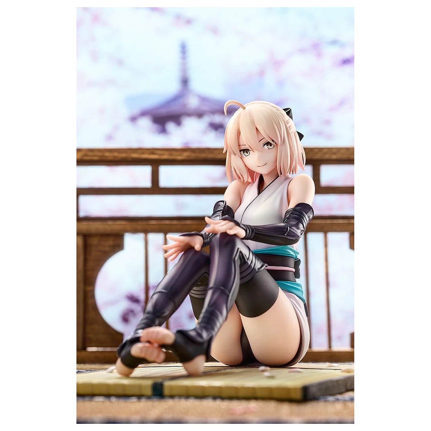 Fate/Grand Order PVC kip 1/7 Saber Class servant Okita Souji Final Ascension Ver. 14 cm fotografija izdelka