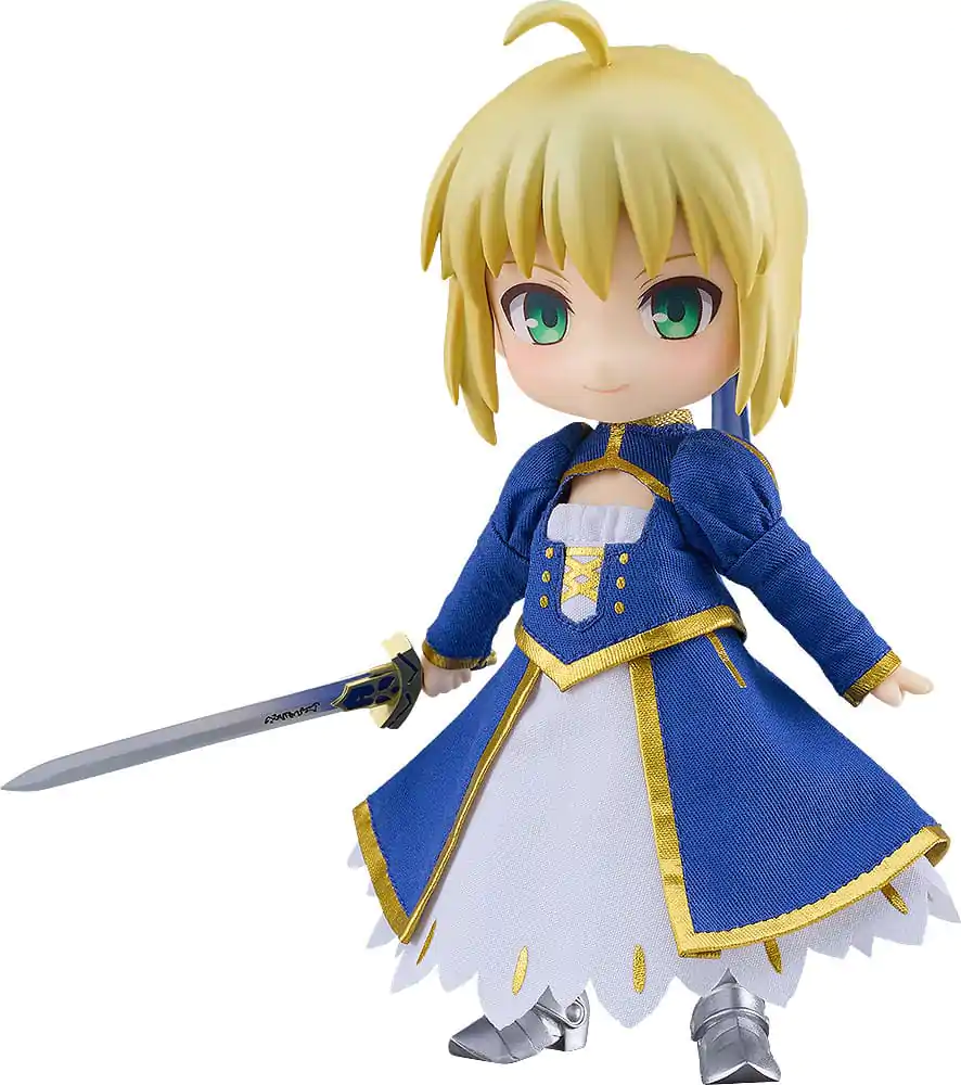 Fate/Grand Order Nendoroid Doll akcijska figura Saber/Altria Pendragon 14 cm fotografija izdelka