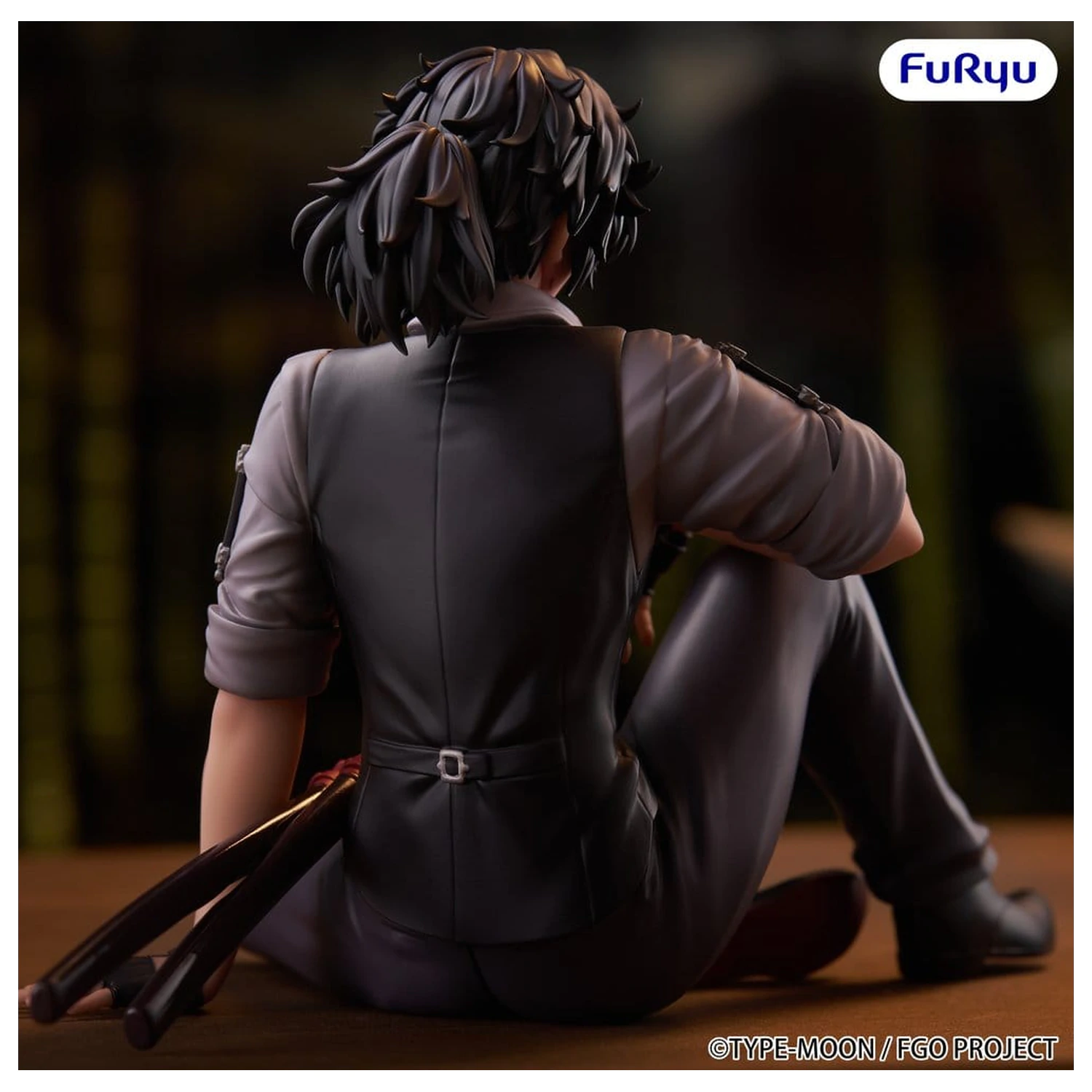 Fate/Grand Order zamašek za rezance PVC figura Assassin Izou Okada Awesome Dapper Suit 9 cm fotografija izdelka