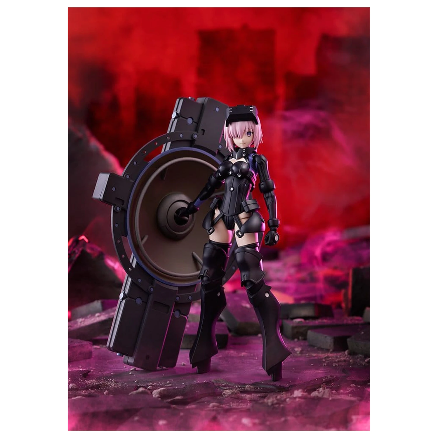 Fate/Grand Order Plamatea Plastic Model komplet Shielder/Mash Kyrielight (Ortinax) 17 cm fotografija izdelka