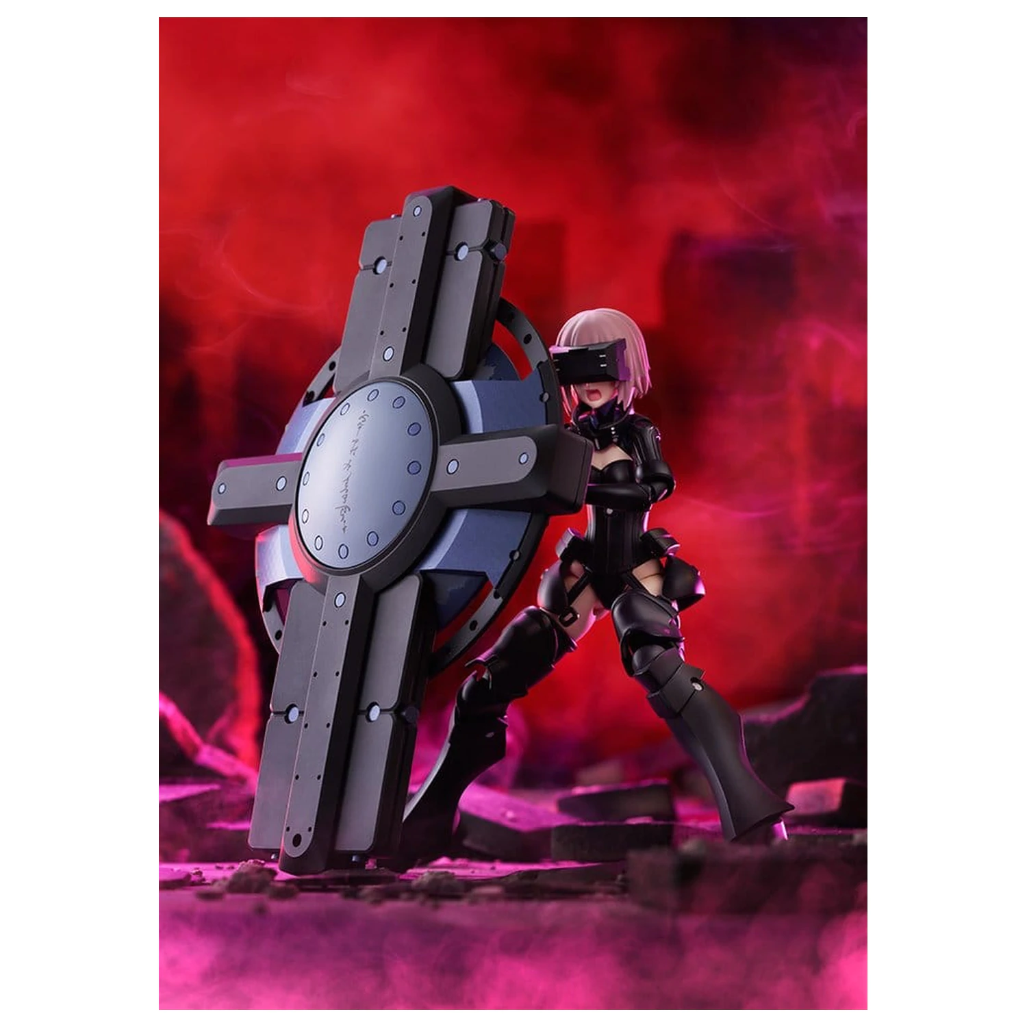Fate/Grand Order Plamatea Plastic Model komplet Shielder/Mash Kyrielight (Ortinax) 17 cm fotografija izdelka
