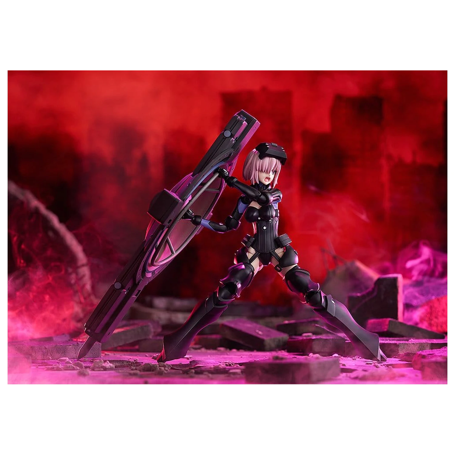 Fate/Grand Order Plamatea Plastic Model komplet Shielder/Mash Kyrielight (Ortinax) 17 cm fotografija izdelka