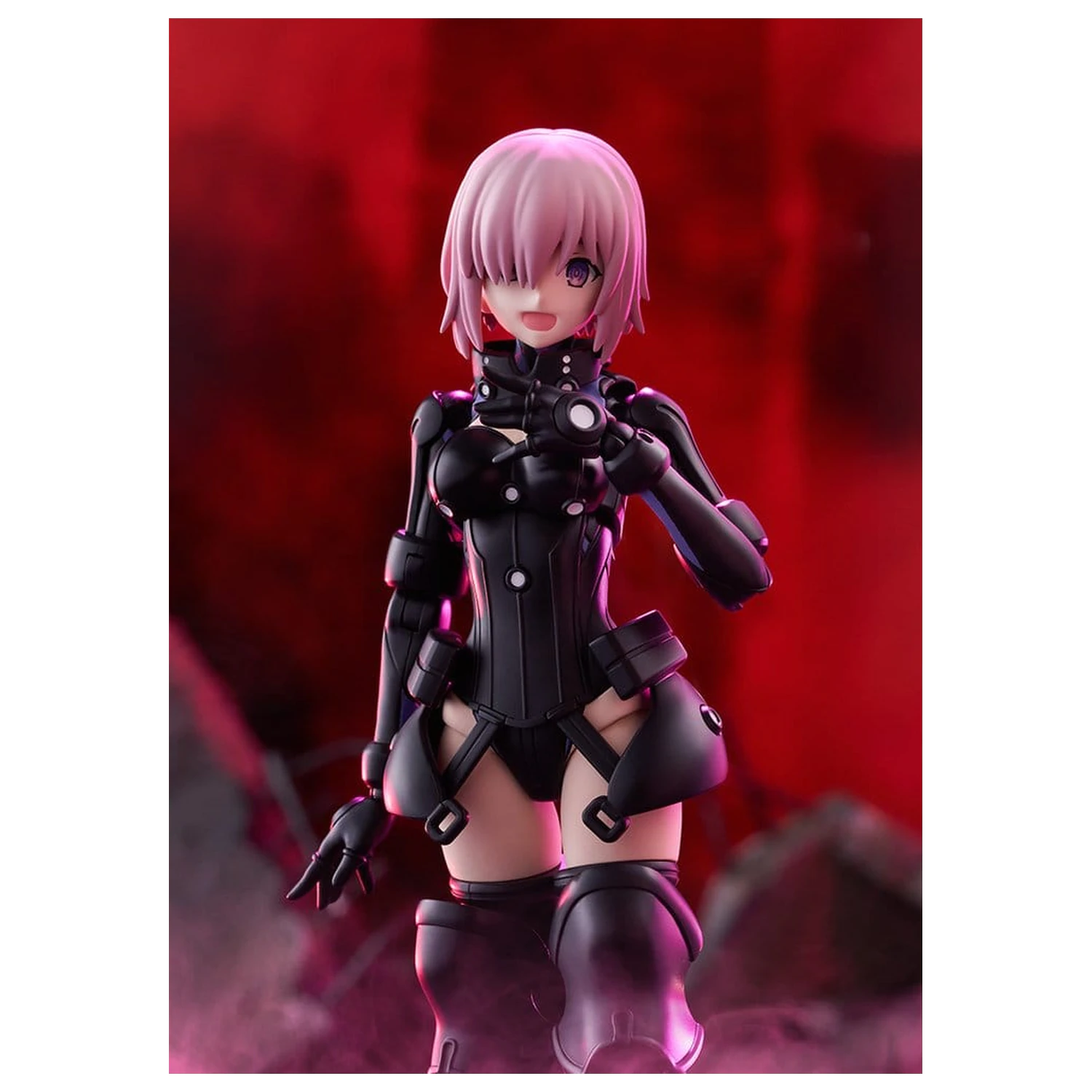 Fate/Grand Order Plamatea Plastic Model komplet Shielder/Mash Kyrielight (Ortinax) 17 cm fotografija izdelka