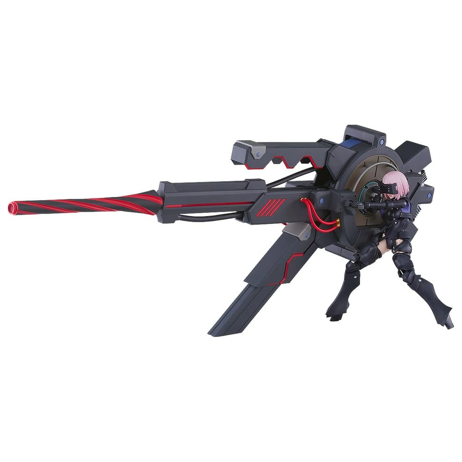 Fate/Grand Order Plamatea Plastic Model Kit Shielder/Mash Kyrielight (Ortinax) Black Barrel Edition 17 cm fotografija izdelka