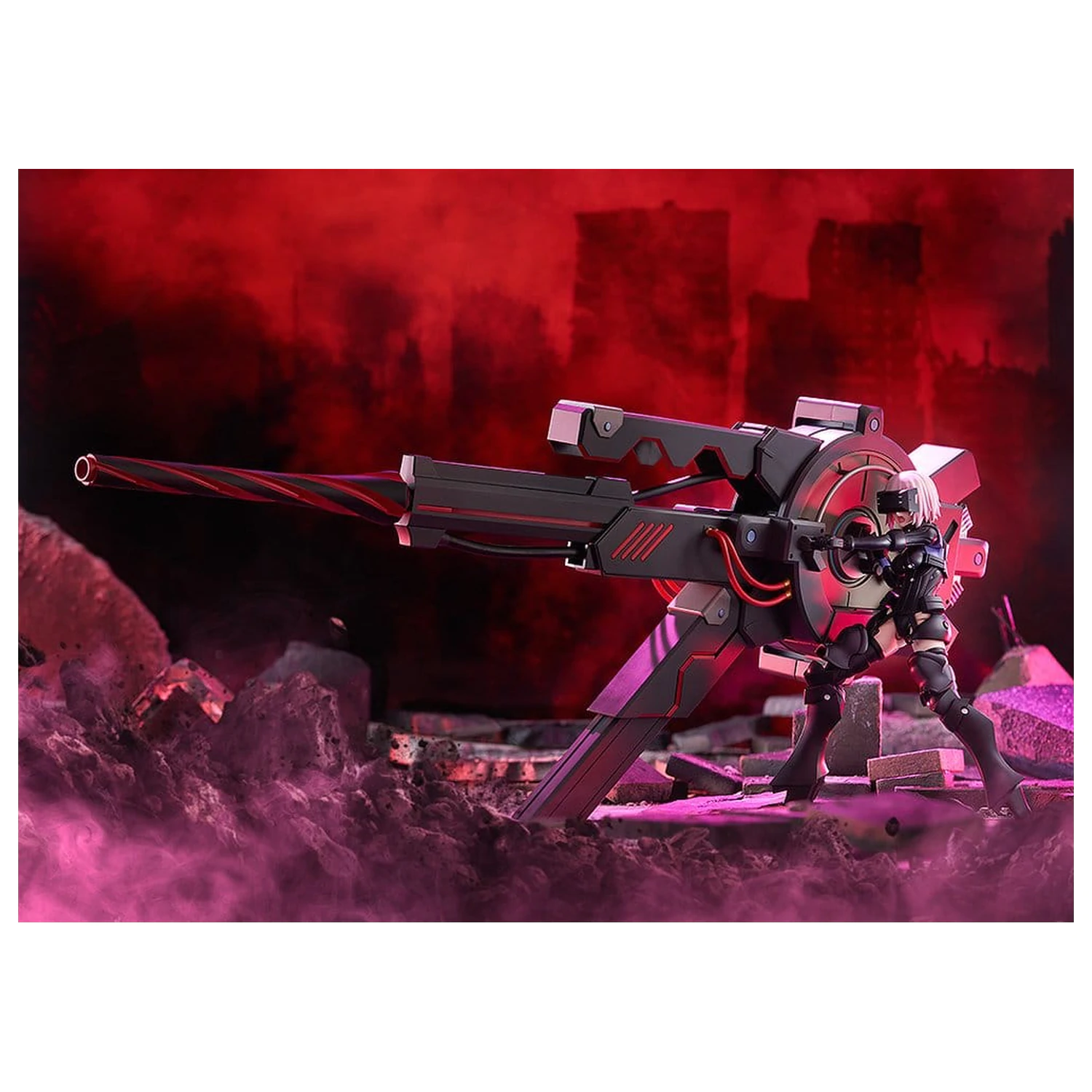 Fate/Grand Order Plamatea Plastic Model Kit Shielder/Mash Kyrielight (Ortinax) Black Barrel Edition 17 cm fotografija izdelka