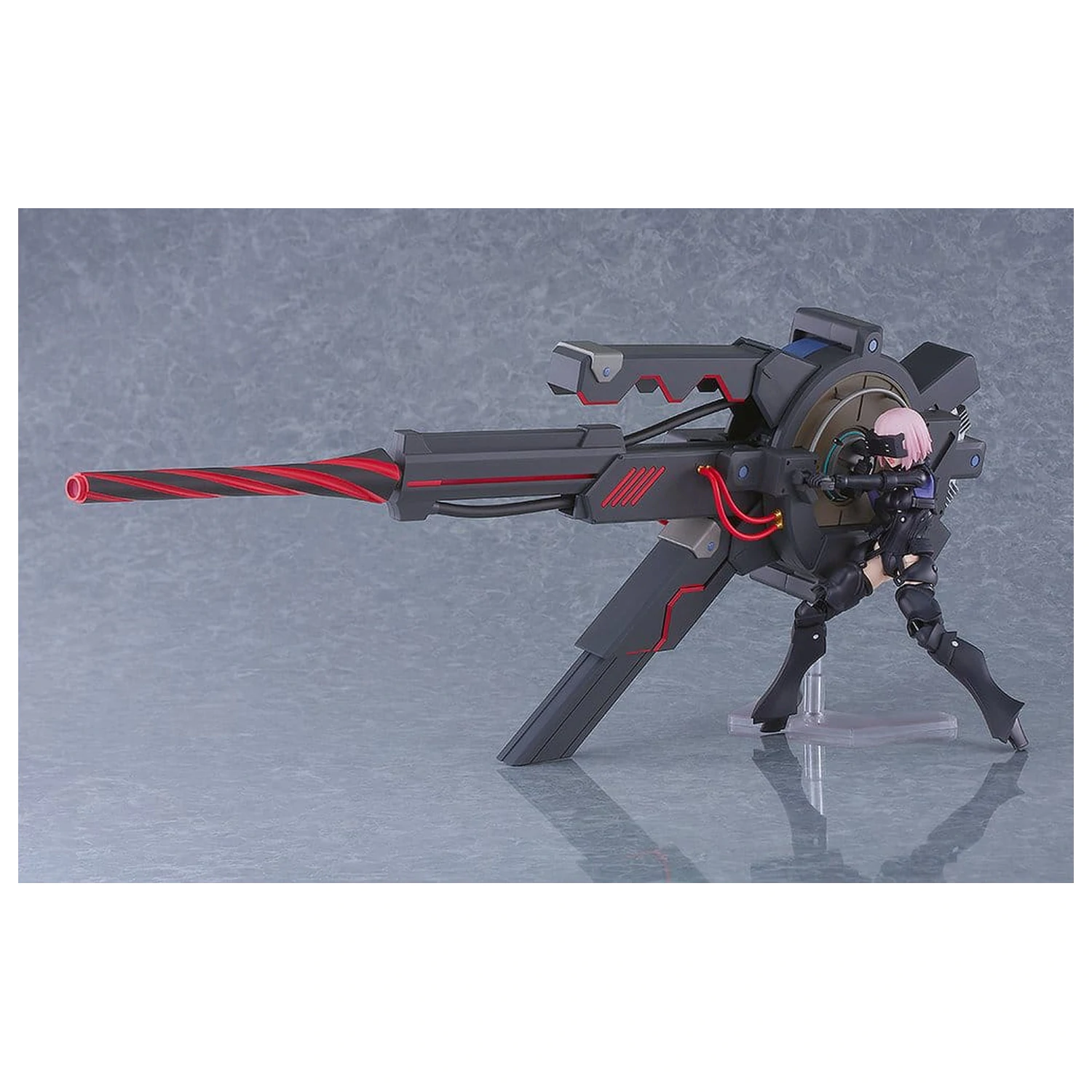 Fate/Grand Order Plamatea Plastic Model Kit Shielder/Mash Kyrielight (Ortinax) Black Barrel Edition 17 cm fotografija izdelka