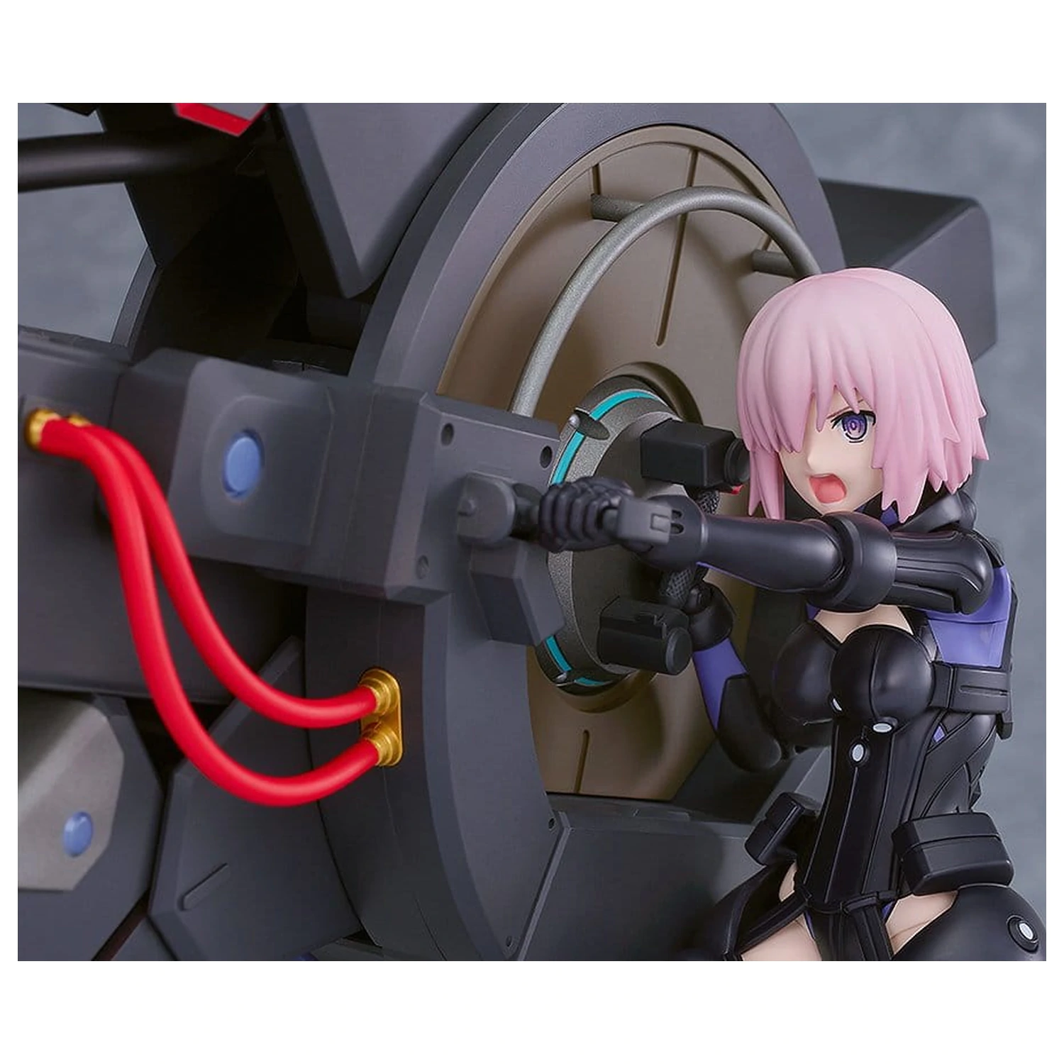 Fate/Grand Order Plamatea Plastic Model Kit Shielder/Mash Kyrielight (Ortinax) Black Barrel Edition 17 cm fotografija izdelka