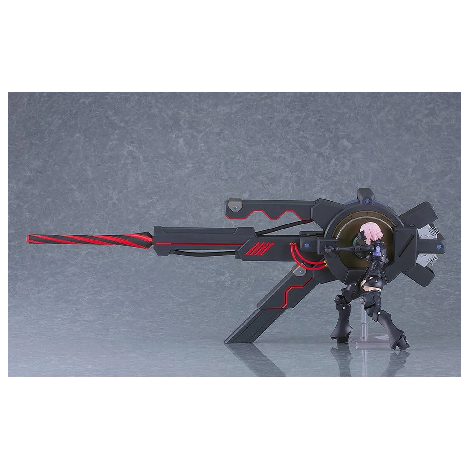 Fate/Grand Order Plamatea Plastic Model Kit Shielder/Mash Kyrielight (Ortinax) Black Barrel Edition 17 cm fotografija izdelka