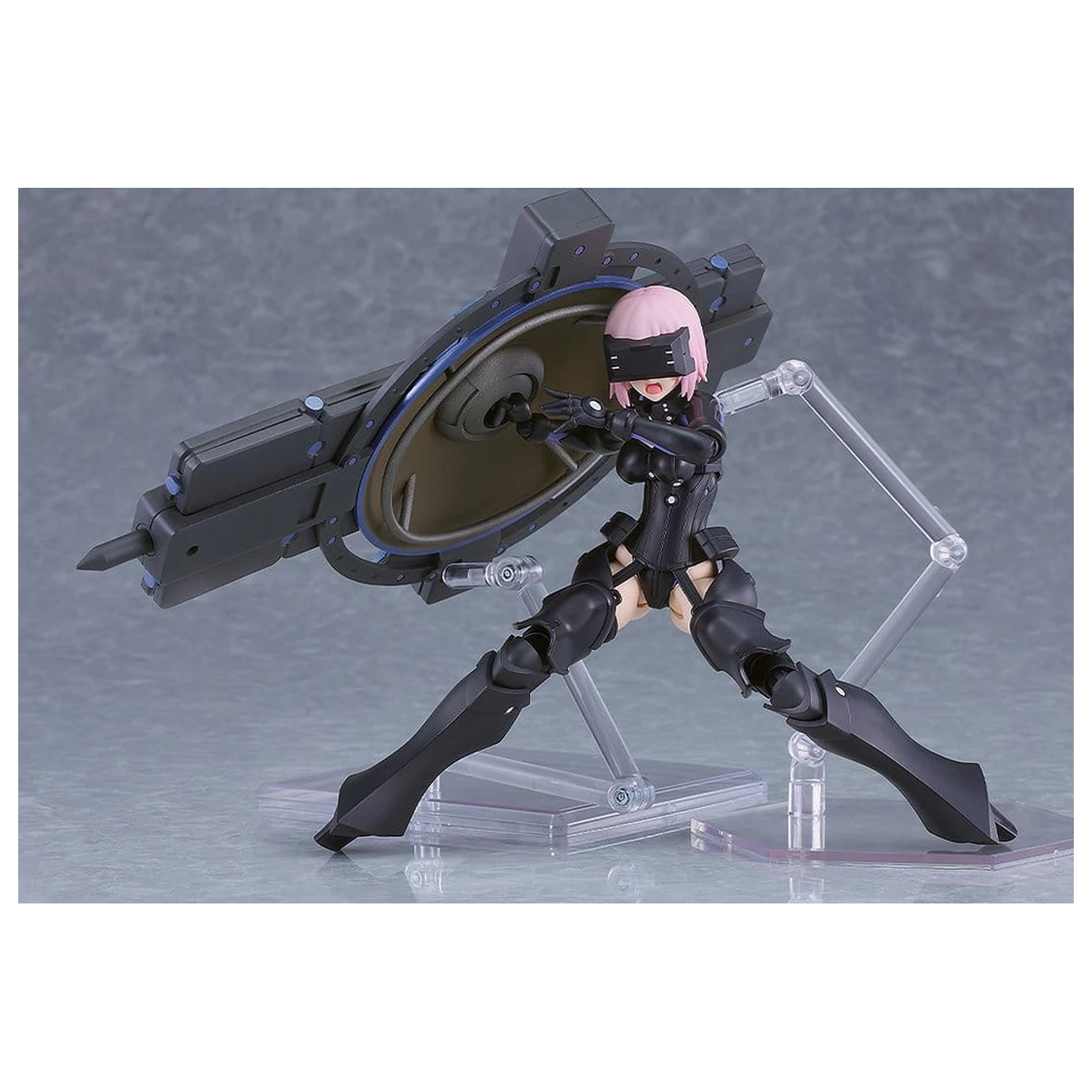 Fate/Grand Order Plamatea Plastic Model Kit Shielder/Mash Kyrielight (Ortinax) Black Barrel Edition 17 cm fotografija izdelka