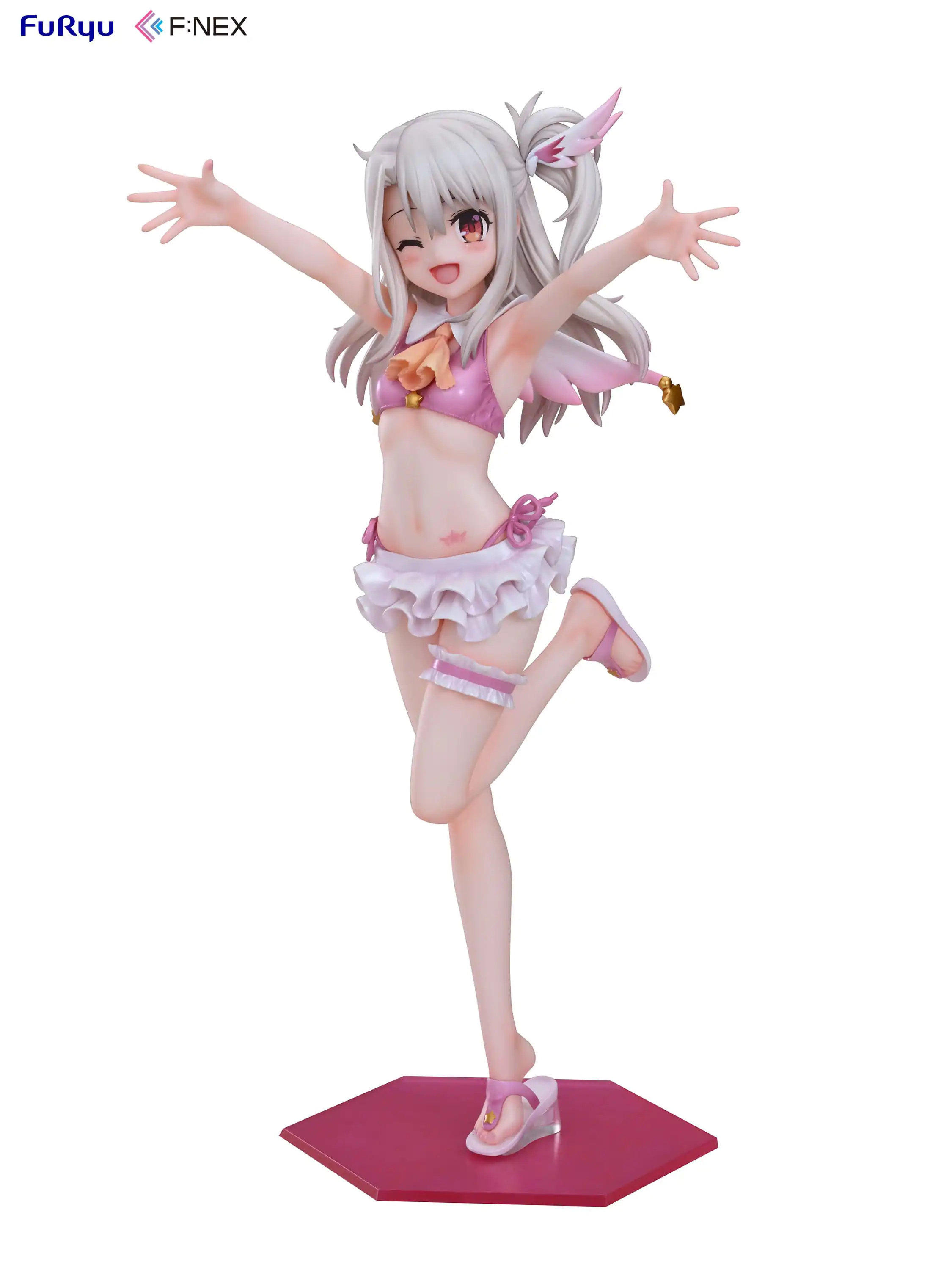 Fate/Kaleid F:NEX PVC kip 1/7 Illyasviel von Einzbern Swimsuit Ver. 20 cm fotografija izdelka