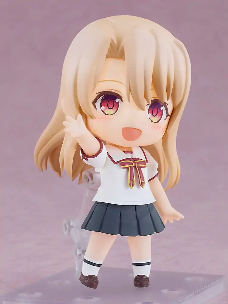 Fate/kaleid liner Prisma Illya Licht Nameless Girl Nendoroid akcijska figura Illyasviel von Einzbern: Šolska uniforma Ver. 10 cm fotografija izdelka