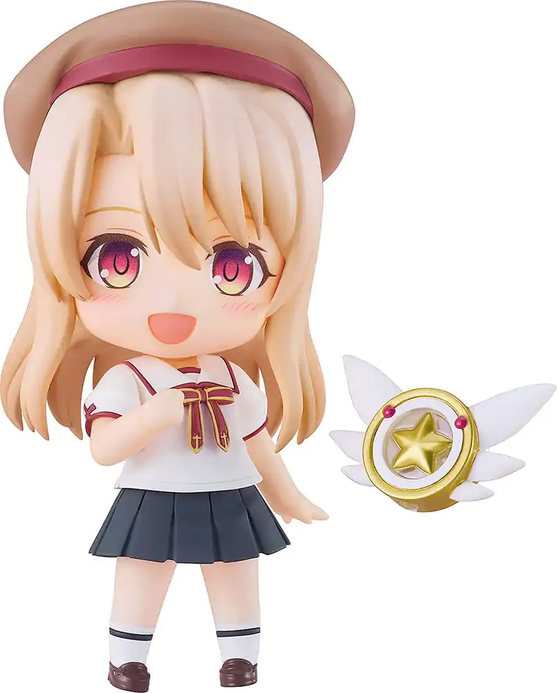 Fate/kaleid liner Prisma Illya Licht Nameless Girl Nendoroid akcijska figura Illyasviel von Einzbern: Šolska uniforma Ver. 10 cm fotografija izdelka