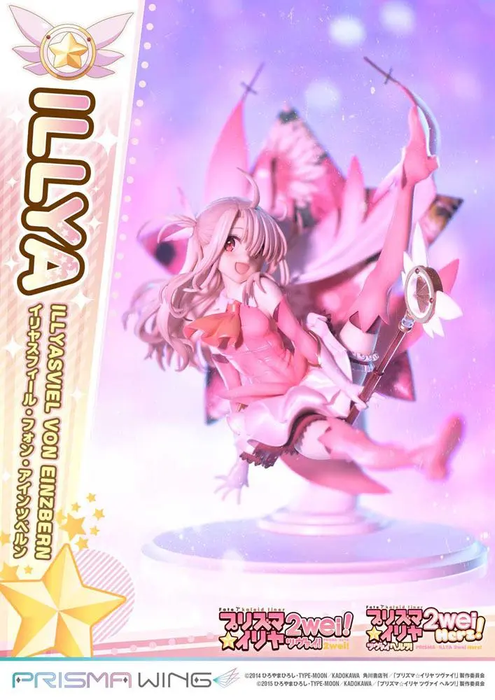 Fate Prisma Wing PVC Kip 1/7 Illyasviel von Einzbern Bonus Version 20 cm fotografija izdelka