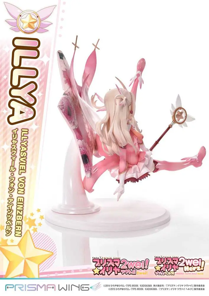 Fate Prisma Wing PVC Kip 1/7 Illyasviel von Einzbern Bonus Version 20 cm fotografija izdelka