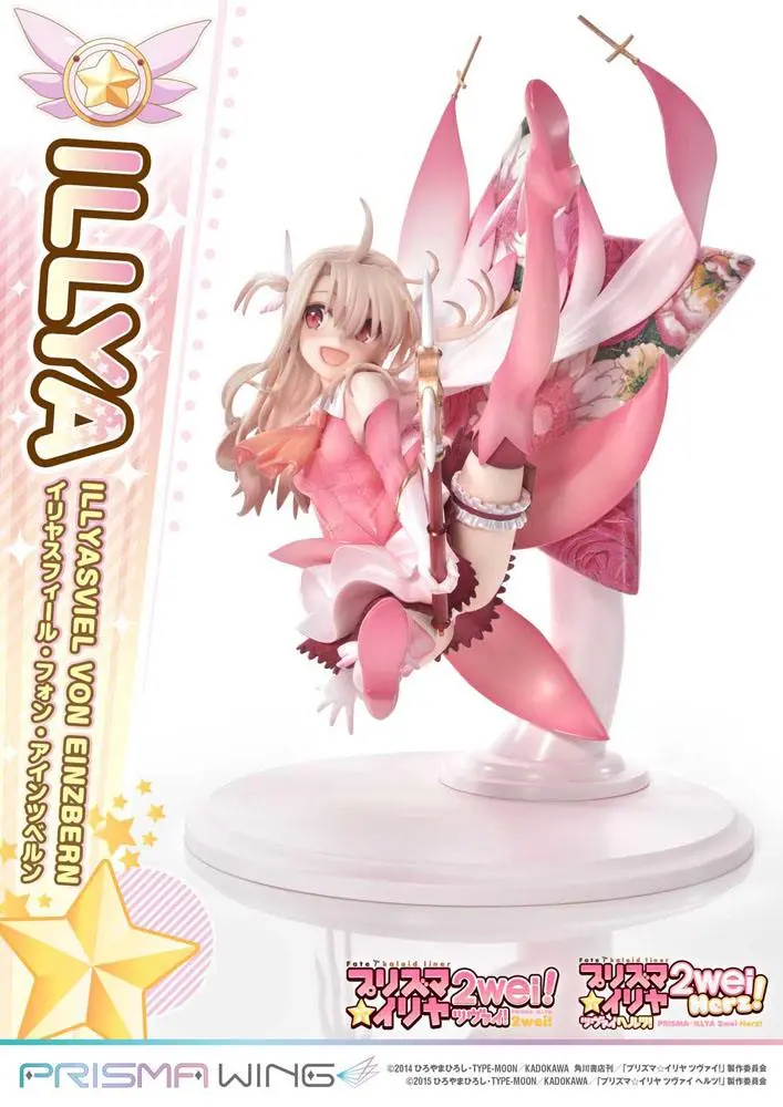 Fate Prisma Wing PVC Kip 1/7 Illyasviel von Einzbern Bonus Version 20 cm fotografija izdelka