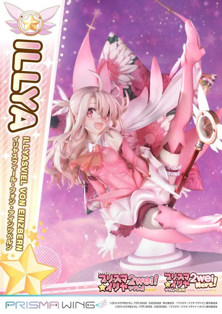 Fate Prisma Wing PVC Kip 1/7 Illyasviel von Einzbern Bonus Version 20 cm fotografija izdelka