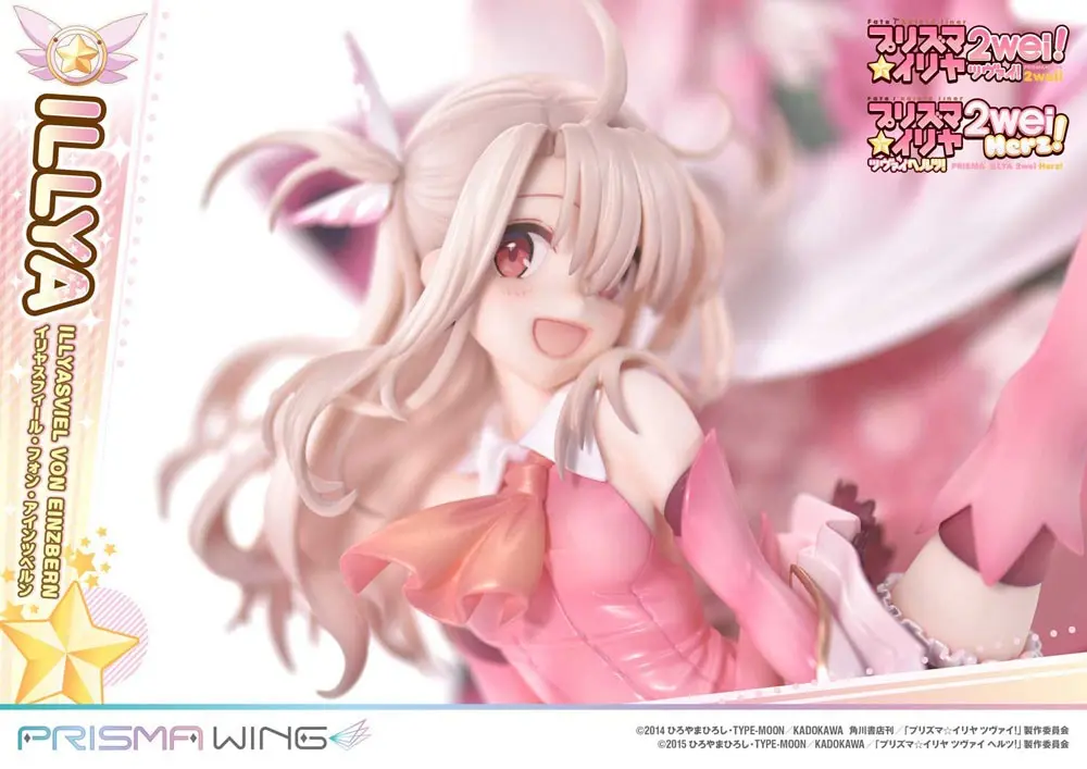 Fate Prisma Wing PVC Kip 1/7 Illyasviel von Einzbern Bonus Version 20 cm fotografija izdelka