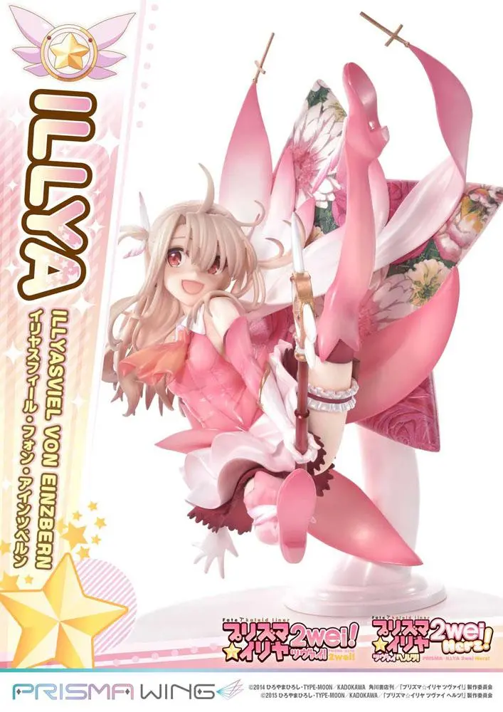 Fate Prisma Wing PVC Kip 1/7 Illyasviel von Einzbern Bonus Version 20 cm fotografija izdelka