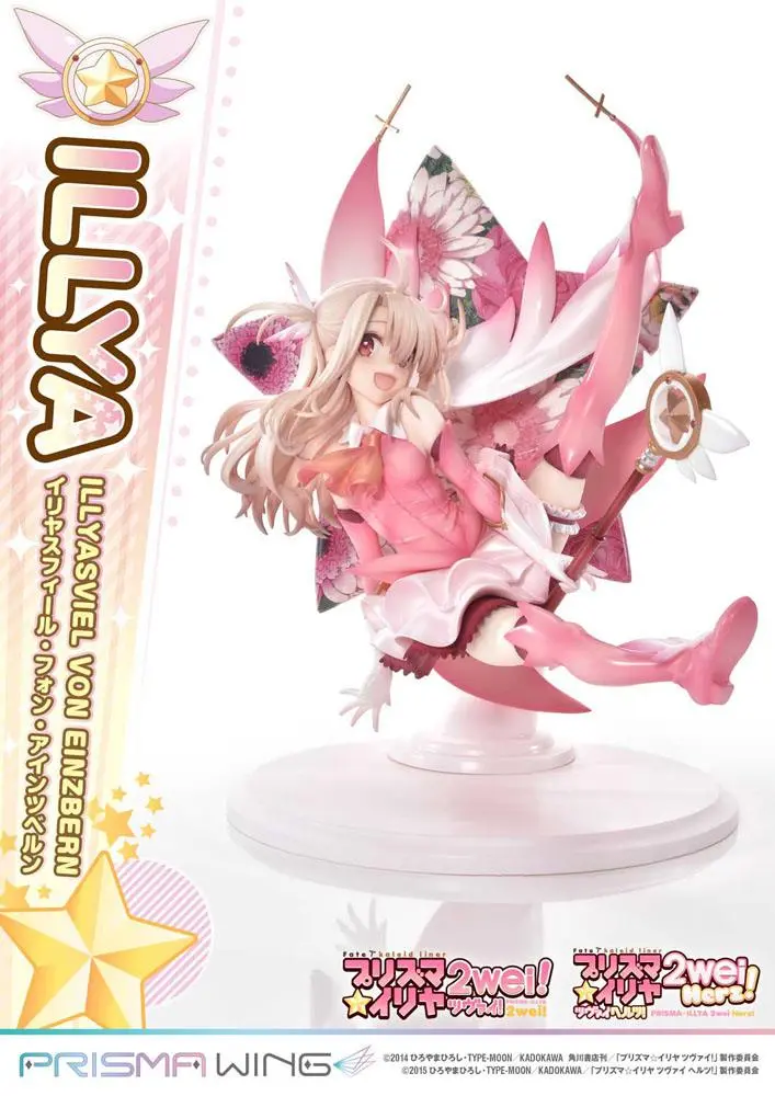 Fate Prisma Wing PVC Kip 1/7 Illyasviel von Einzbern Bonus Version 20 cm fotografija izdelka