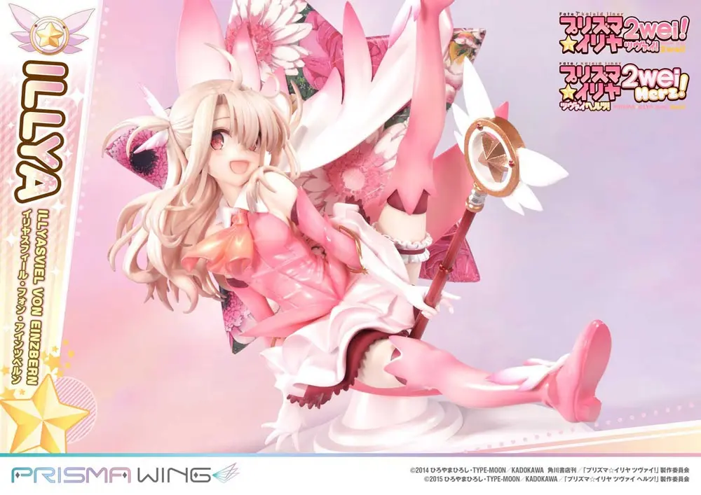 Fate Prisma Wing PVC Kip 1/7 Illyasviel von Einzbern Bonus Version 20 cm fotografija izdelka