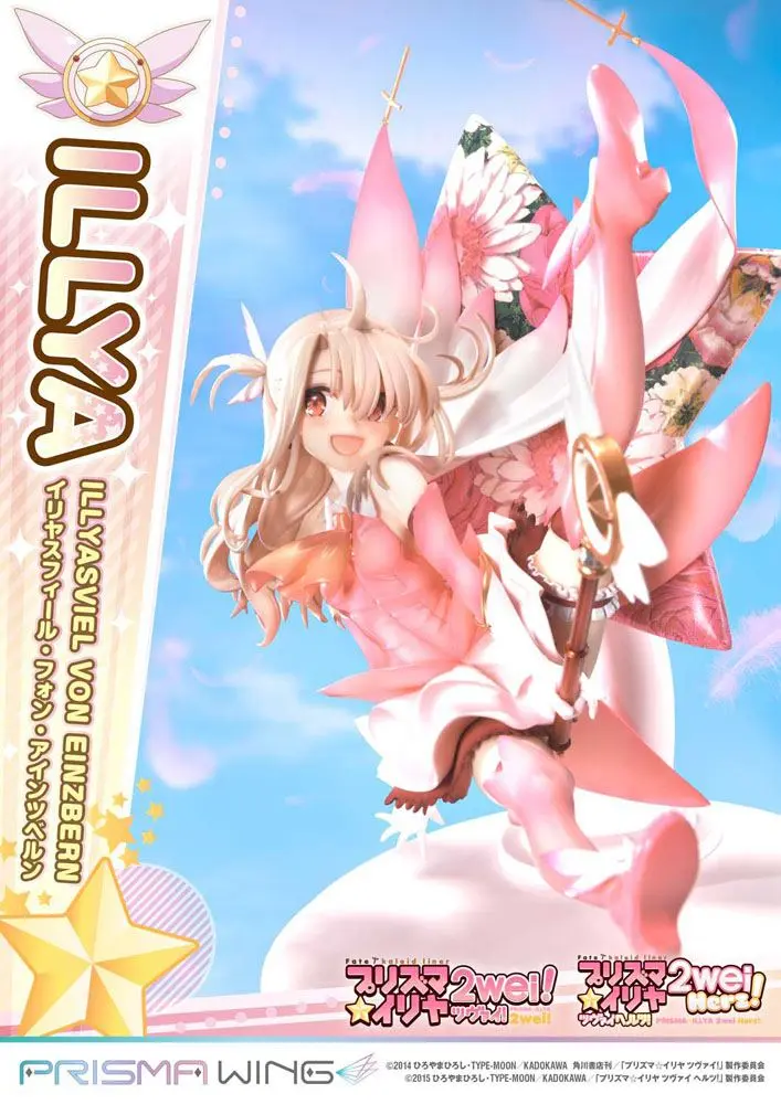 Fate Prisma Wing PVC Kip 1/7 Illyasviel von Einzbern Bonus Version 20 cm fotografija izdelka