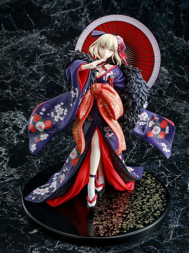 Fate/stay night: Heaven's Feel PVC kip 1/7 Saber Alter: Kimono ver. 27 cm fotografija izdelka