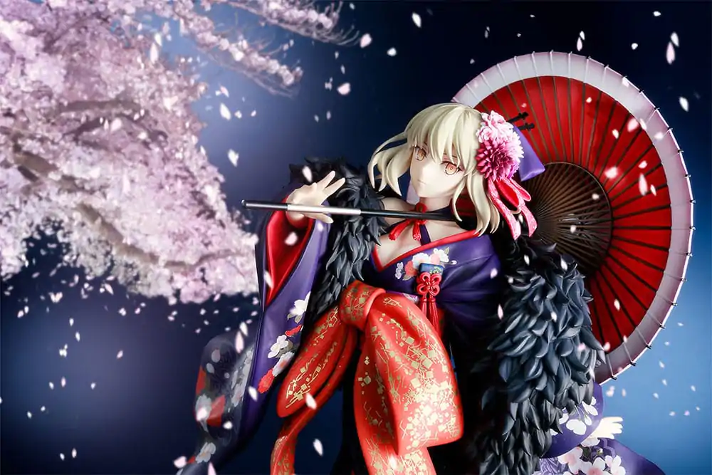 Fate/stay night: Heaven's Feel PVC kip 1/7 Saber Alter: Kimono ver. 27 cm fotografija izdelka