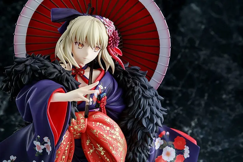 Fate/stay night: Heaven's Feel PVC Kip 1/7 Saber Alter: Kimono Ver. (ponovitev) 28 cm fotografija izdelka