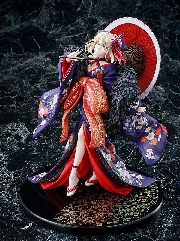 Fate/stay night: Heaven's Feel PVC Kip 1/7 Saber Alter: Kimono Ver. (ponovitev) 28 cm fotografija izdelka