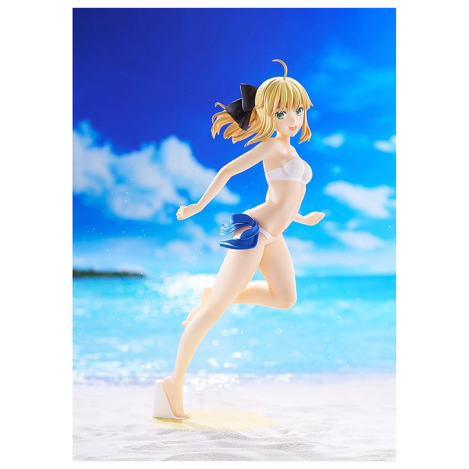 Fate/Stay Night Pop Up Parade PVC Kip Beach Queens Saber Lily velikost L 24 cm fotografija izdelka