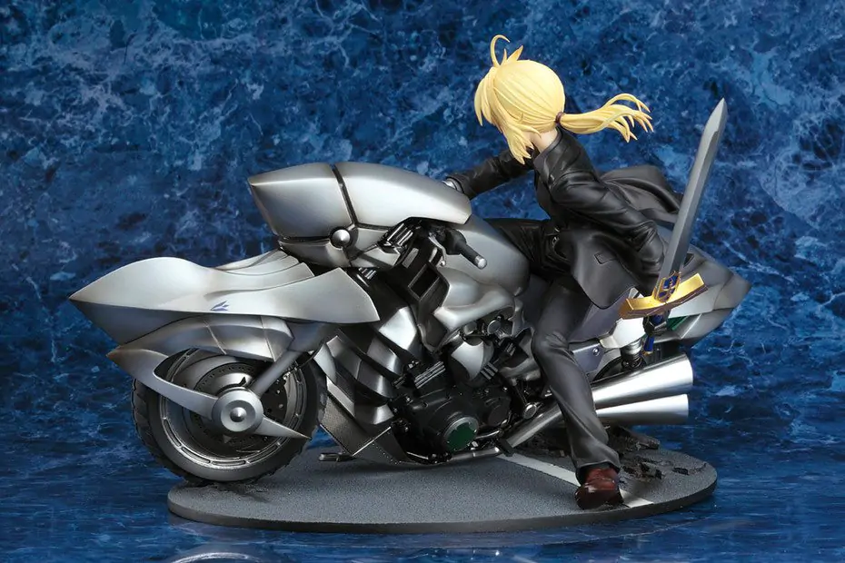 Fate/Zero Kip 1/8 Saber & Saber Motored Cuirassier (ponovitev) 16 cm fotografija izdelka