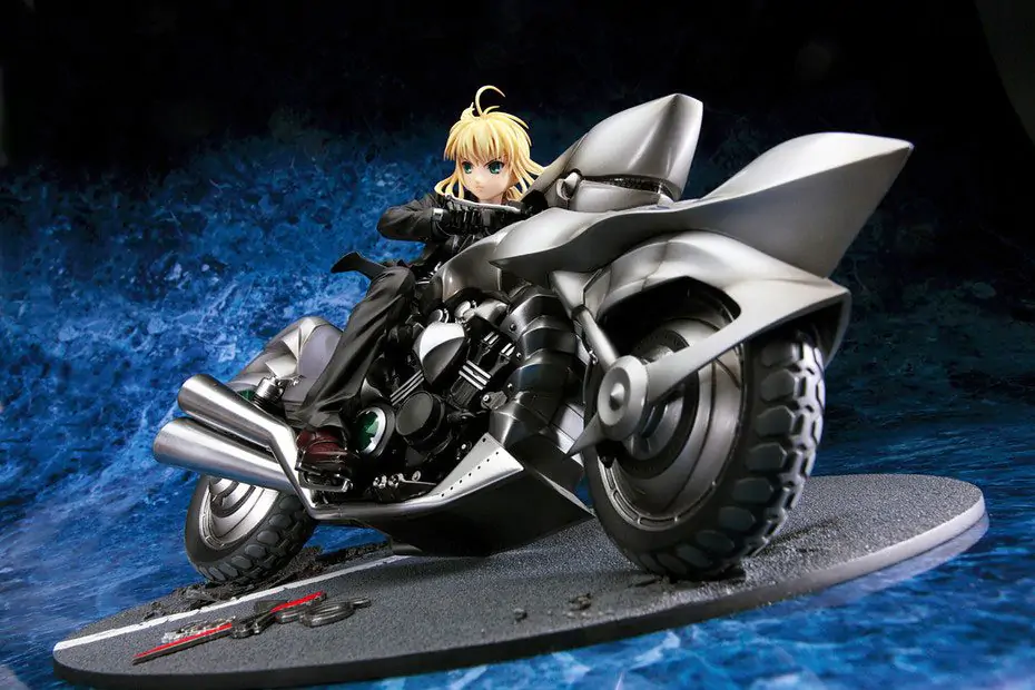 Fate/Zero Kip 1/8 Saber & Saber Motored Cuirassier (ponovitev) 16 cm fotografija izdelka