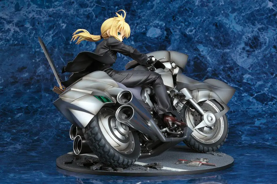 Fate/Zero Kip 1/8 Saber & Saber Motored Cuirassier (ponovitev) 16 cm fotografija izdelka