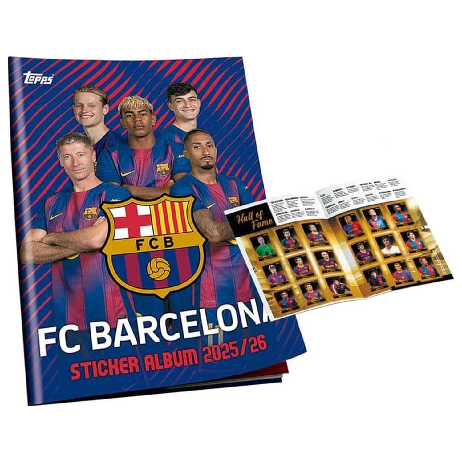 FC Barcelona 2025/26 album in set nalepk fotografija izdelka