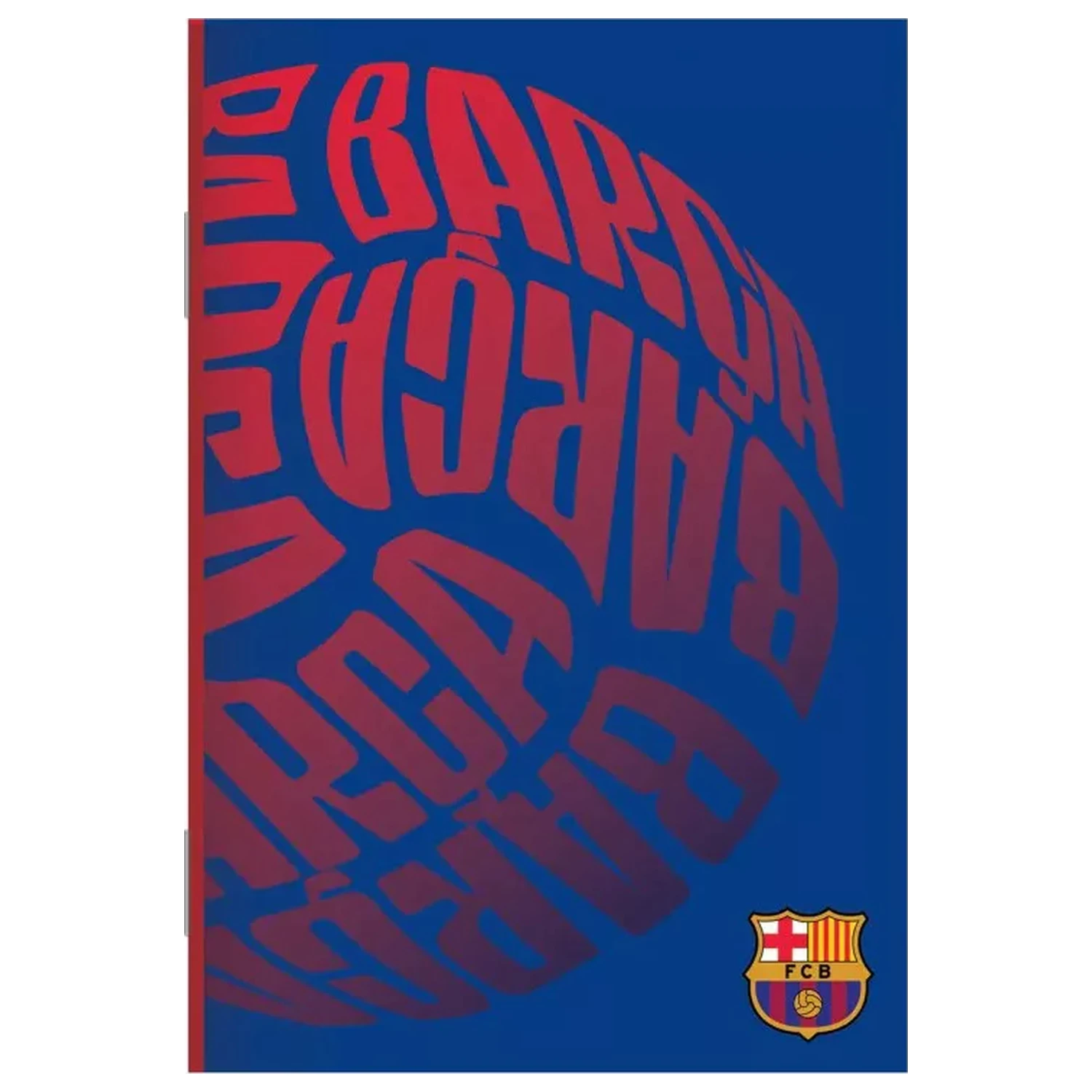 FC Barcelona Žoga B/5 črtasti zvezek 40 strani fotografija izdelka