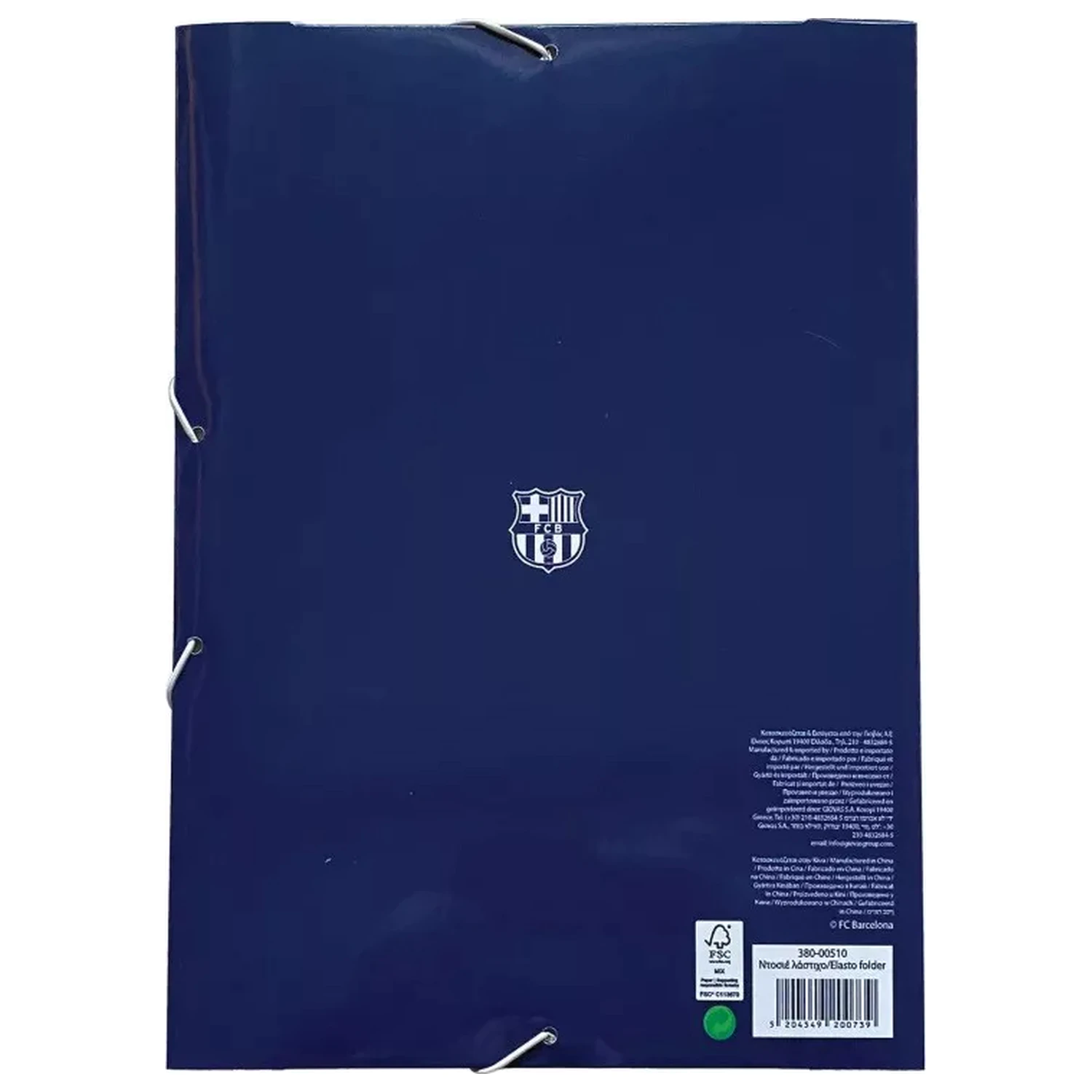 FC Barcelona Barca A/4 gumijasta mapa fotografija izdelka