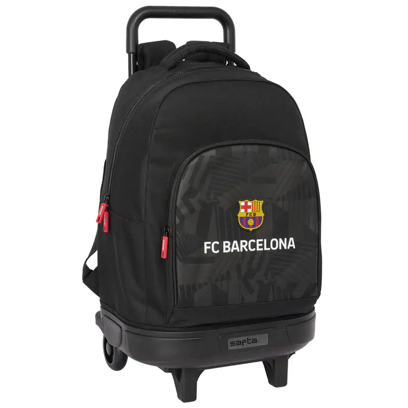 FC Barcelona črn kompakten trolley 45 cm fotografija izdelka