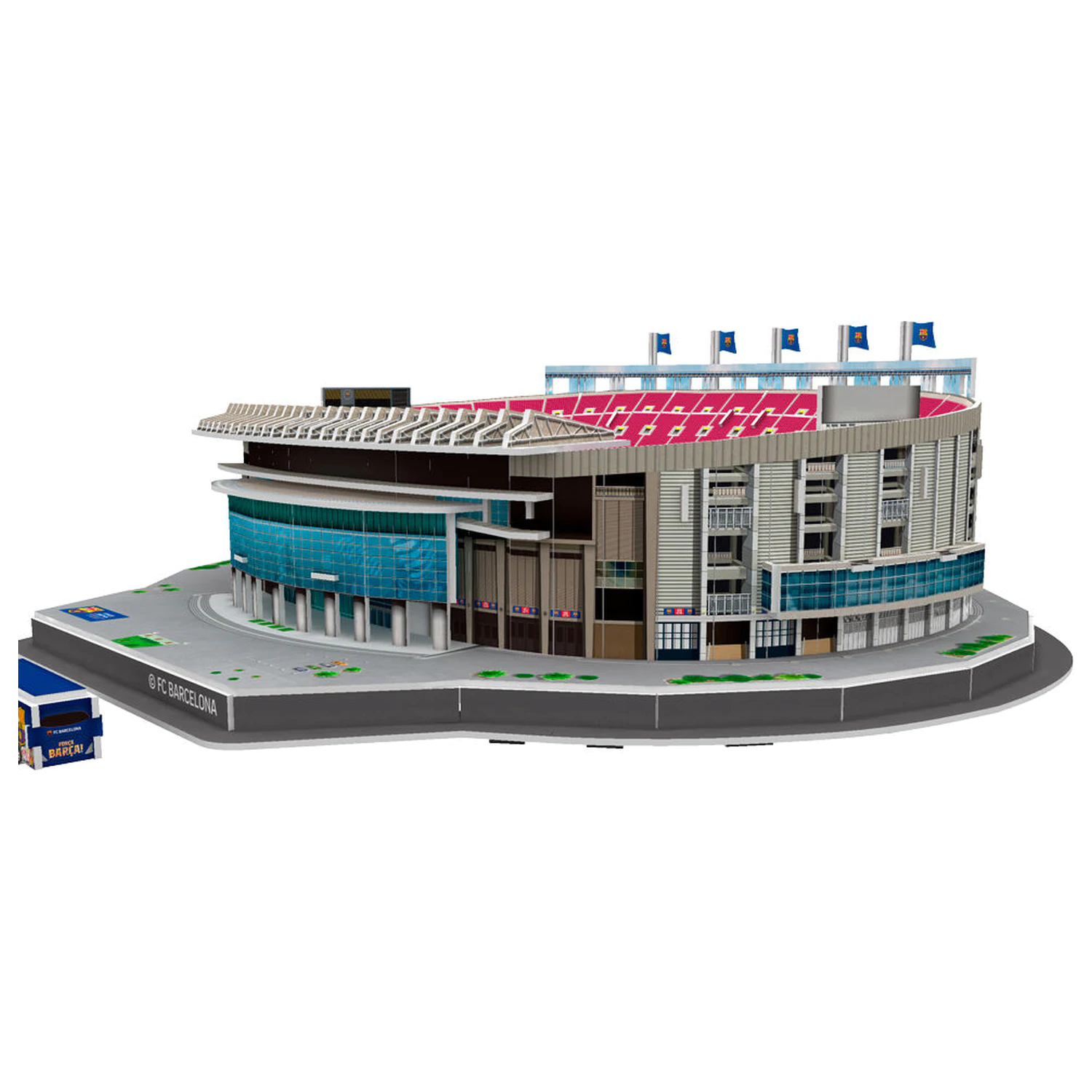 FC Barcelona Camp Nou Stadium 3D sestavljanka 98 kosov fotografija izdelka