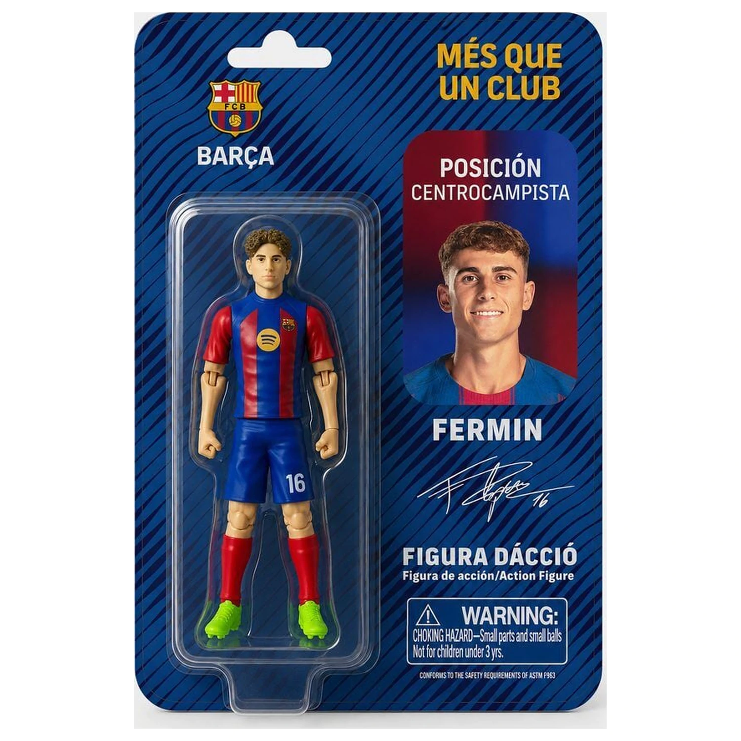 FC Barcelona Fermin akcijska figura 10 cm fotografija izdelka