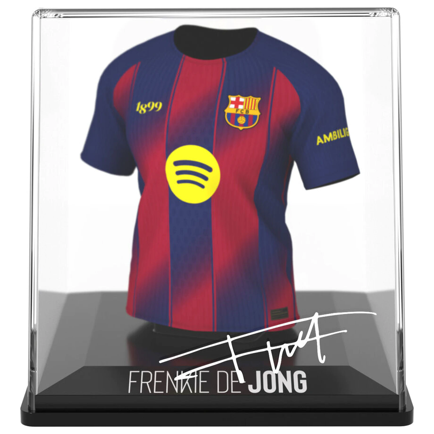 FC Barcelona Frenkie de Jong mini figurica majice fotografija izdelka