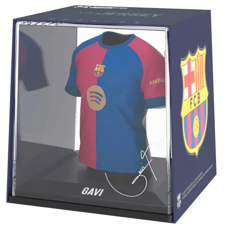 FC Barcelona Gavi mini majica figura fotografija izdelka