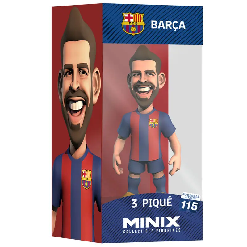 FC Barcelona Gerard Pique Minix figurica 12 cm fotografija izdelka