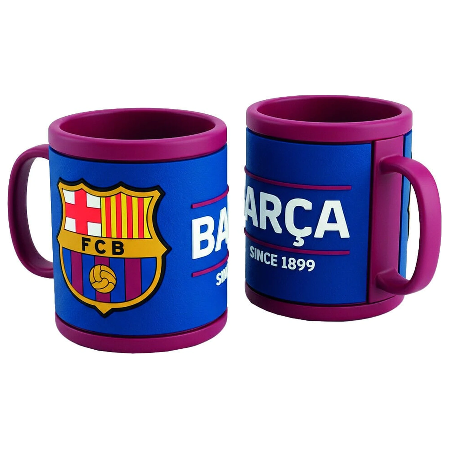 FC Barcelona Gumijast 3D vrček fotografija izdelka