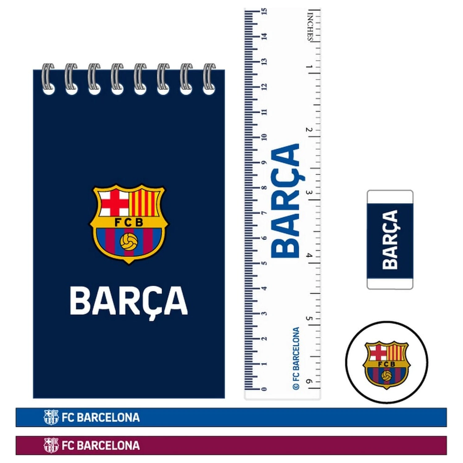 FC Barcelona pisarniški komplet fotografija izdelka