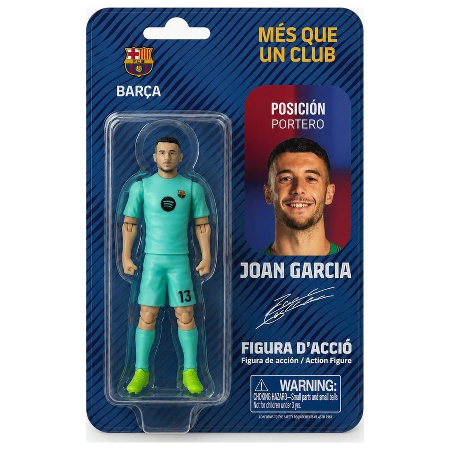 FC Barcelona Joan Garcia akcijska figura 10cm fotografija izdelka